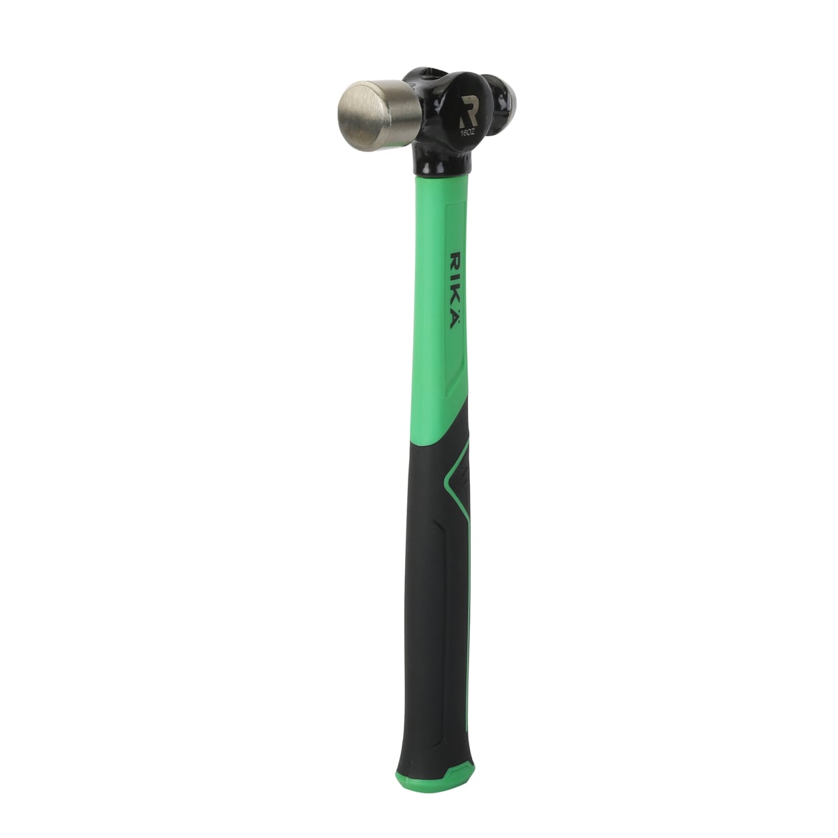 Rikä 16oz Fibreglass Ball Pein Hammer | Carbon Steel Head